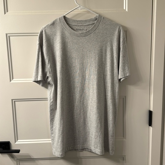 Abercrombie & Fitch Other - Mens Abercrombie & Fitch Short-Sleeve T-Shirt, Size Large, Heather Grey